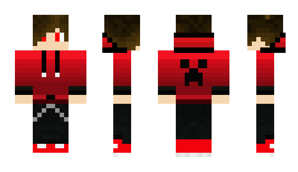 Minecraft skin VeshBlack