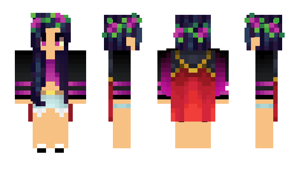 Minecraft skin Yibolina