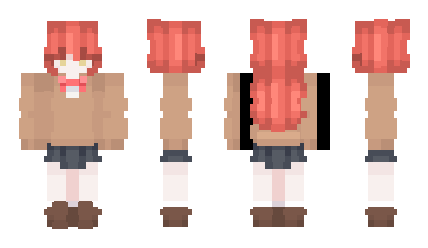 Minecraft skin bbye_