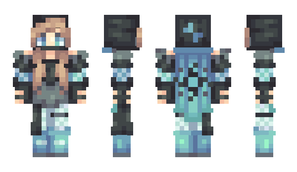 Minecraft skin SamuraiMom