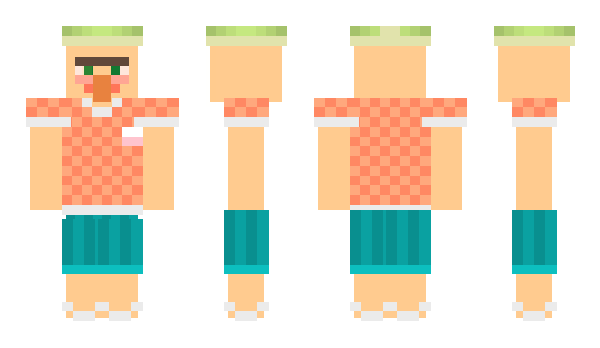 Minecraft skin OSHACRA