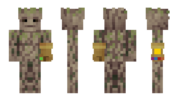 Minecraft skin TreeGrow