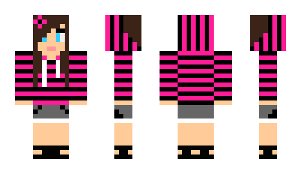 Minecraft skin Claire1118