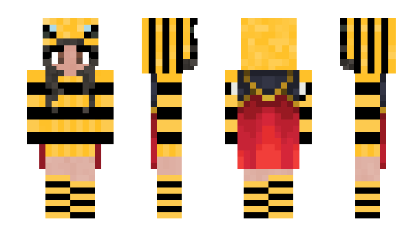 Minecraft скин по нику Deluxebiene