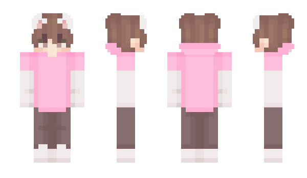 Minecraft skin NekoUwU