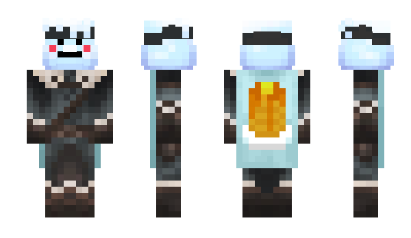 Minecraft skin coldificado