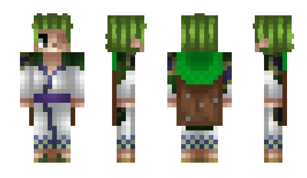 Minecraft скін по ніку Zoro89