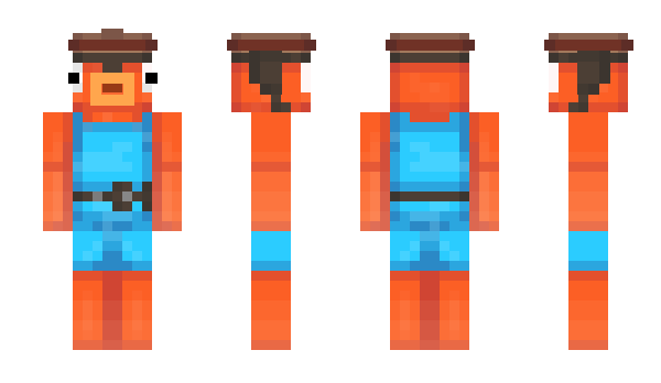 Minecraft скин по нику VincentBJK
