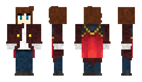 Minecraft skin GoldexPhoenix