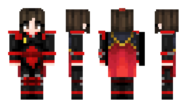 Minecraft skin ErisLadyStrife