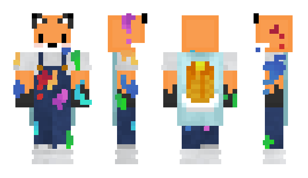 Minecraft скин по нику Foxtrot5151