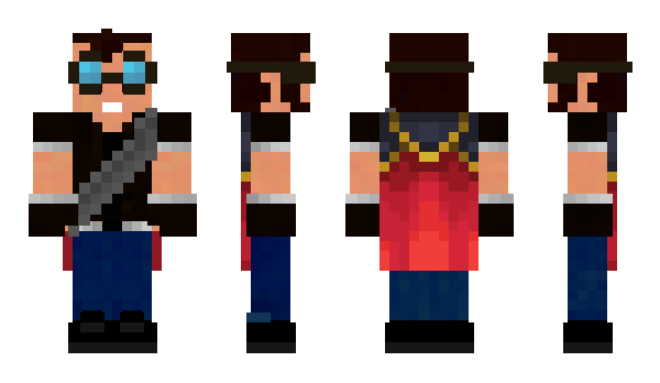 Minecraft skin DavidAGF