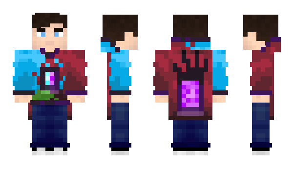 Minecraft skin Alzoxe