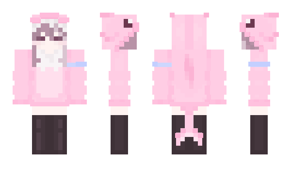 Minecraft skin caelincat