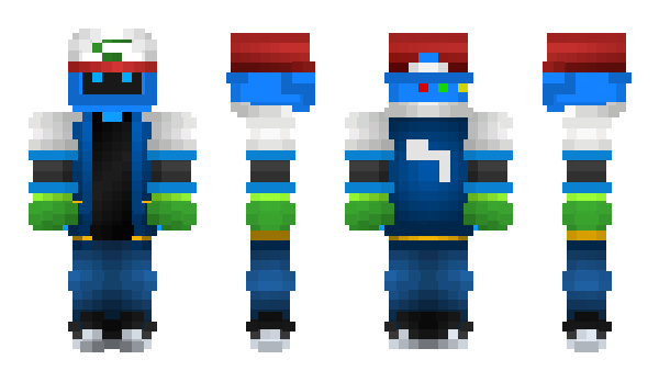 Minecraft skin Sr_Blue