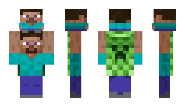 Minecraft skin fl1c