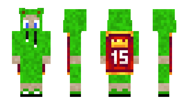 Minecraft скин по нику Frogry