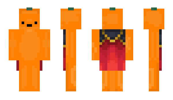 Minecraft skin MandarinTea