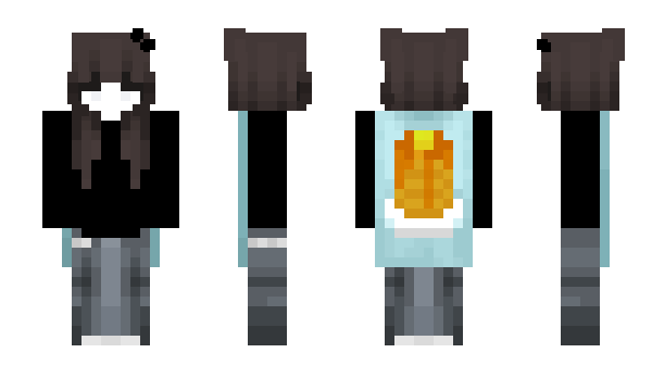 Minecraft skin DarielyAura