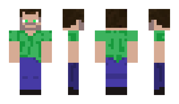 Minecraft skin BartlebyPrufrock