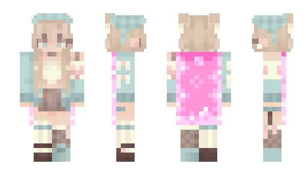 Minecraft skin FLUDYMC