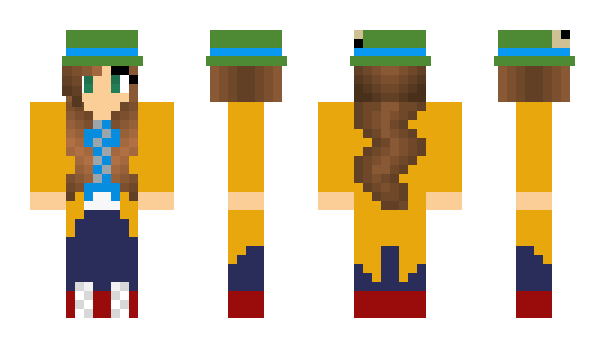 Minecraft skin Xolga