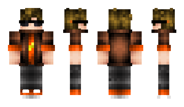 Minecraft skin Morgonhorn