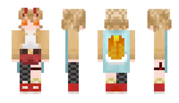 Minecraft скин по нику Delette_