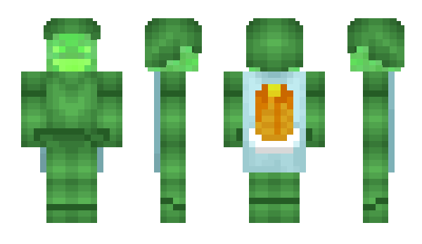 Minecraft skin greenchan