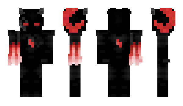 Minecraft skin DemonQ