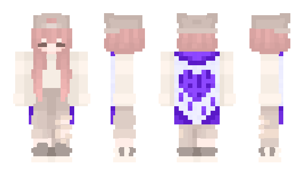 Minecraft skin Itzcrystalbtw