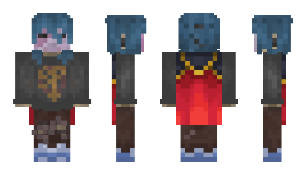 Minecraft skin Hapunn