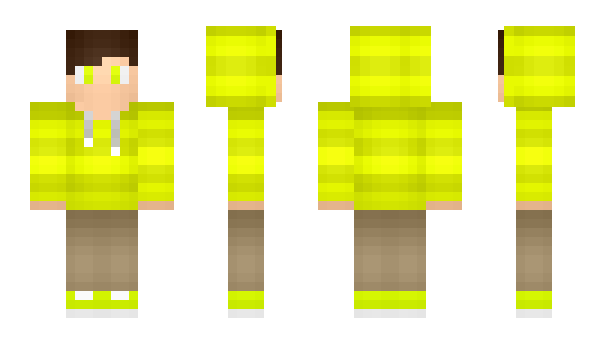 Minecraft skin YellowJellow