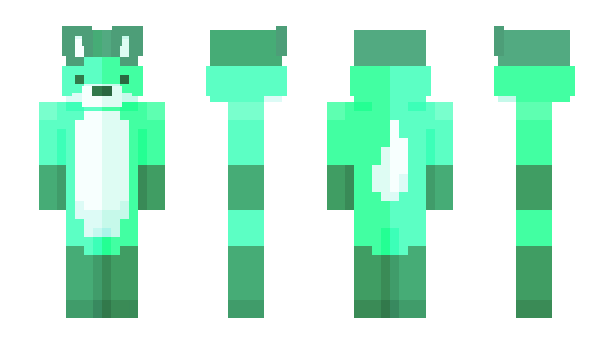 Minecraft skin OliveFox2