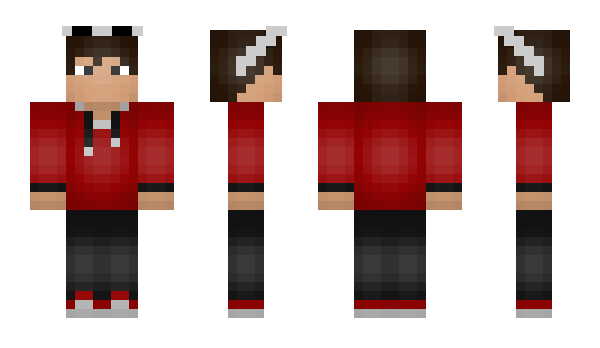 Minecraft skin TrAxFiRe