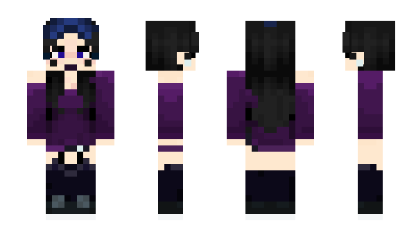 Minecraft skin SleepyBlue