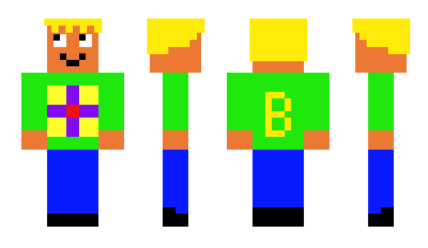 Minecraft скін по ніку BuzzyBram