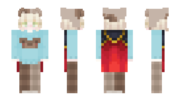 Minecraft skin Moonbil