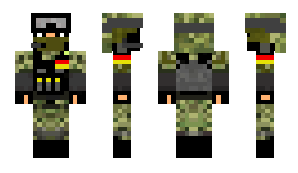 Minecraft skin German_Army