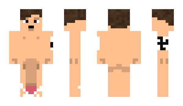 Minecraft skin dedosangelicais