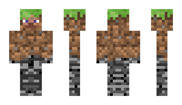 Minecraft skin OverGrass