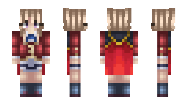 Minecraft skin Tsukimi