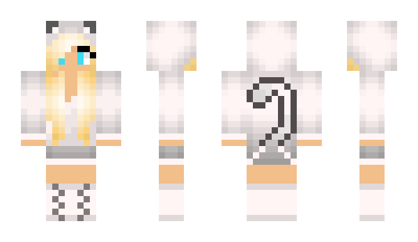 Minecraft skin RosaPanda