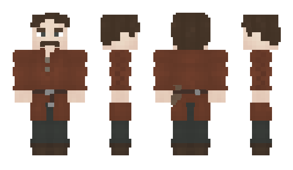 Minecraft skin Thettan