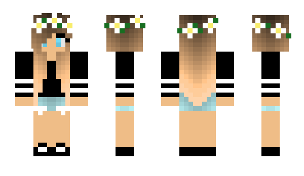 Minecraft skin kieka