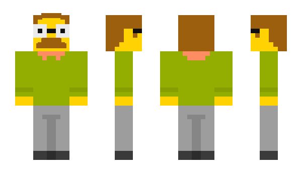 Minecraft скин по нику MonsterKayz