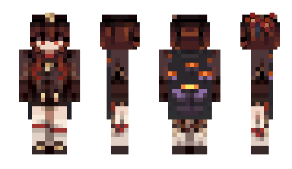 Minecraft скин по нику RevandiGanteng