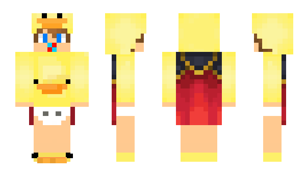 Minecraft skin RainbowBridge