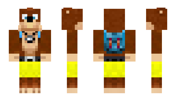 Minecraft skin teddyface2013