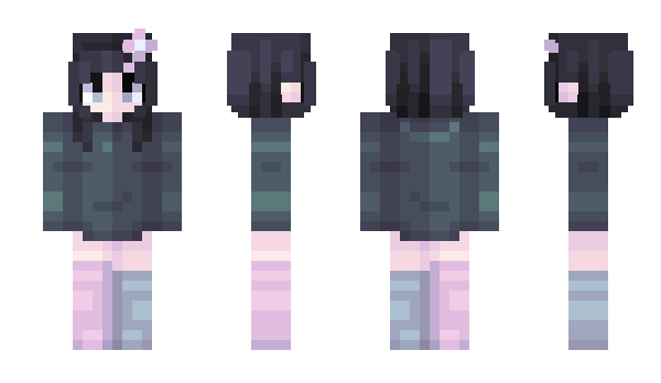 Minecraft skin AngelbugKira